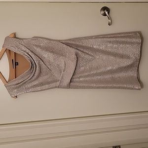 Scarlett Gold/Silvery Cocktail Dress, Size 4